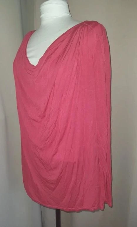 Top drapé rose manches longues La Redoute 44 - 2XL – photo 7